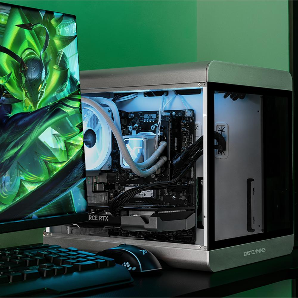 Foto 7 pulgar | Pc Gamer Dxtgaming Geforce Rtx 5060 Ti Amd Ryzen 7 8700f 32gb Ddr5 Ssd 1tb Sistema Liquido Wifi Titan T6 Silver