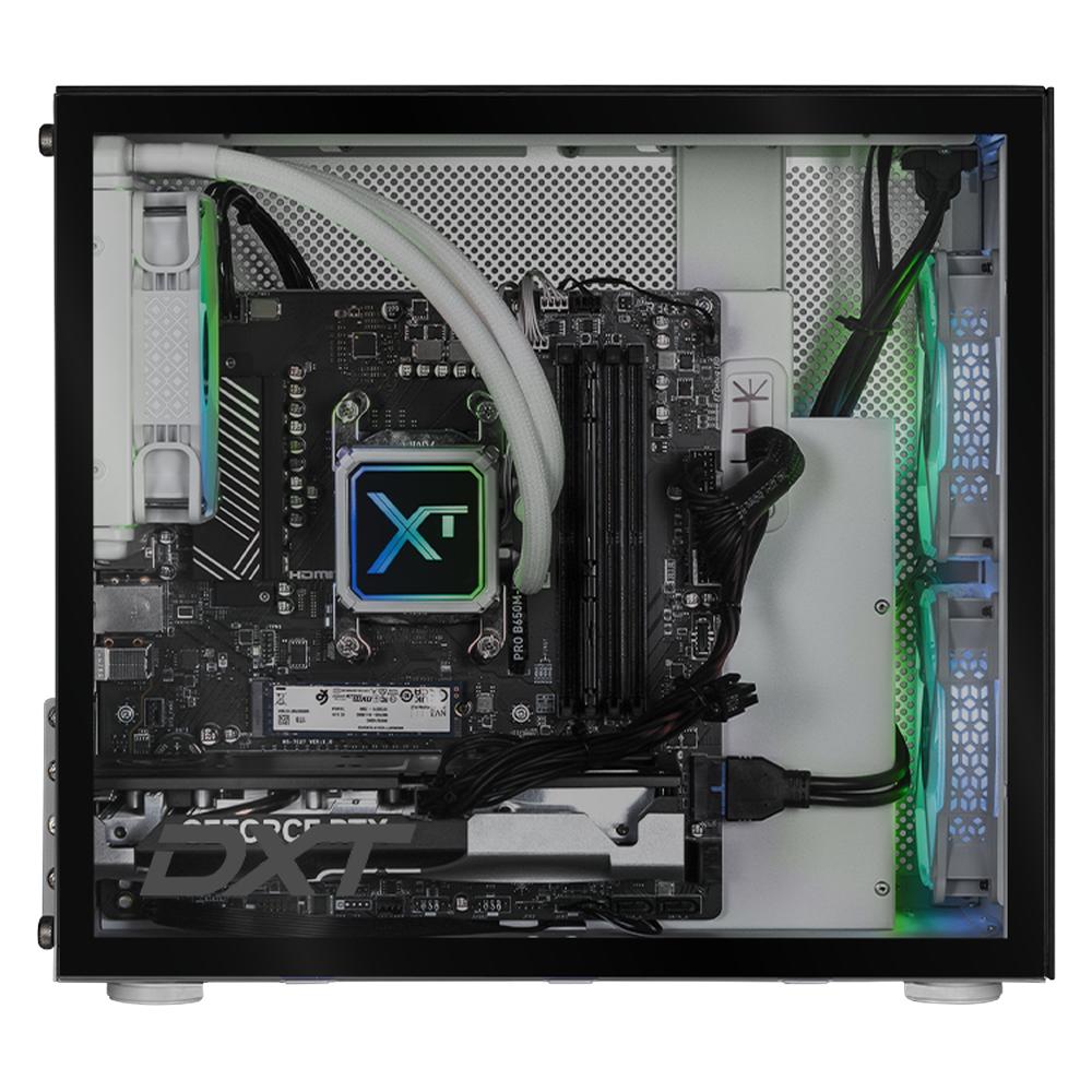 Foto 6 pulgar | Pc Gamer Dxtgaming Geforce Rtx 5060 Ti Amd Ryzen 5 9600x 32gb Ssd 1tb Sistema Liquido Wifi Silver