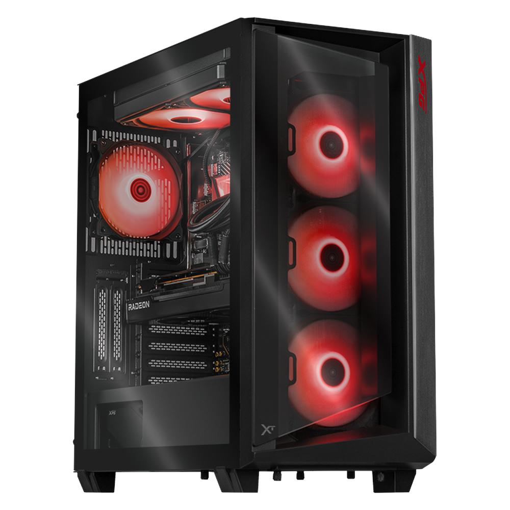 Xtreme Pc Gaming Xpg Amd Radeon Rx 7700 Xt Ryzen 9 7900x 32gb Ddr5 Ssd 1tb Sistema Liquido Wifi Black