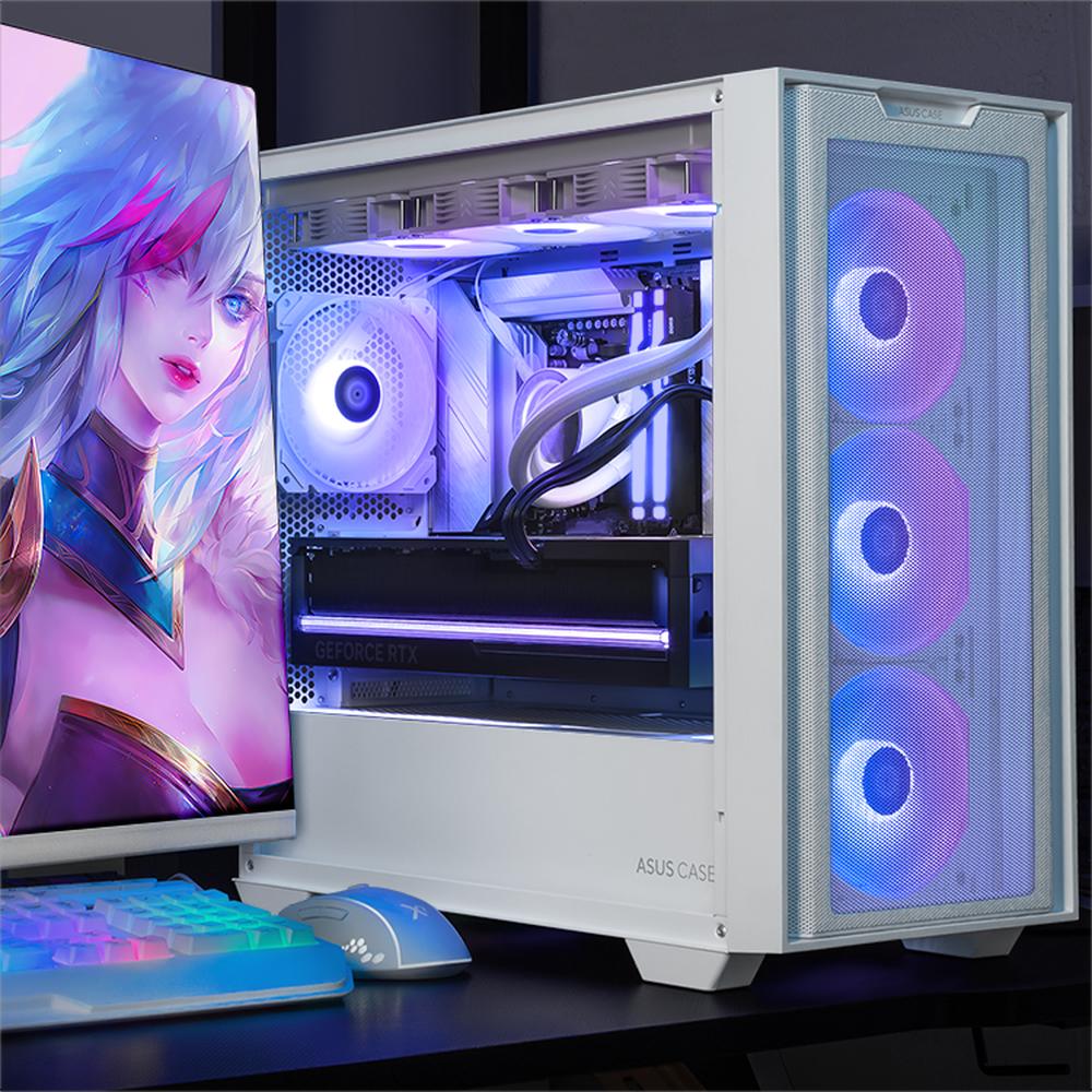 Foto 7 pulgar | Xtreme Pc Gaming Asus Geforce Rtx 5090 Amd Ryzen 9 9900x 64gb Ddr5 Ssd 2tb Sistema Liquido Wifi White