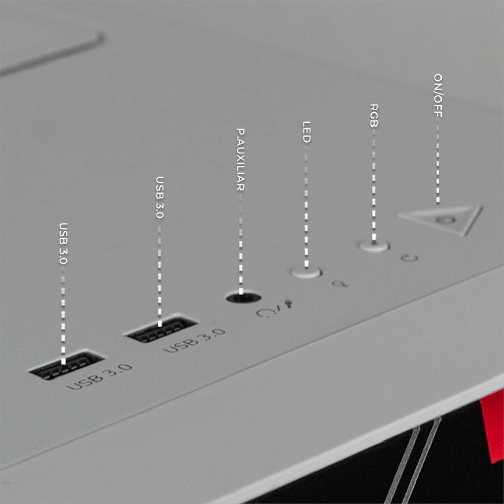 Foto 5 | Xtreme Pc Gaming Geforce Rtx 5060 Ti Amd Ryzen 9 7900x Ddr5 32gb Ssd 1tb Sistema Liquido Wifi Evangelion 00 White