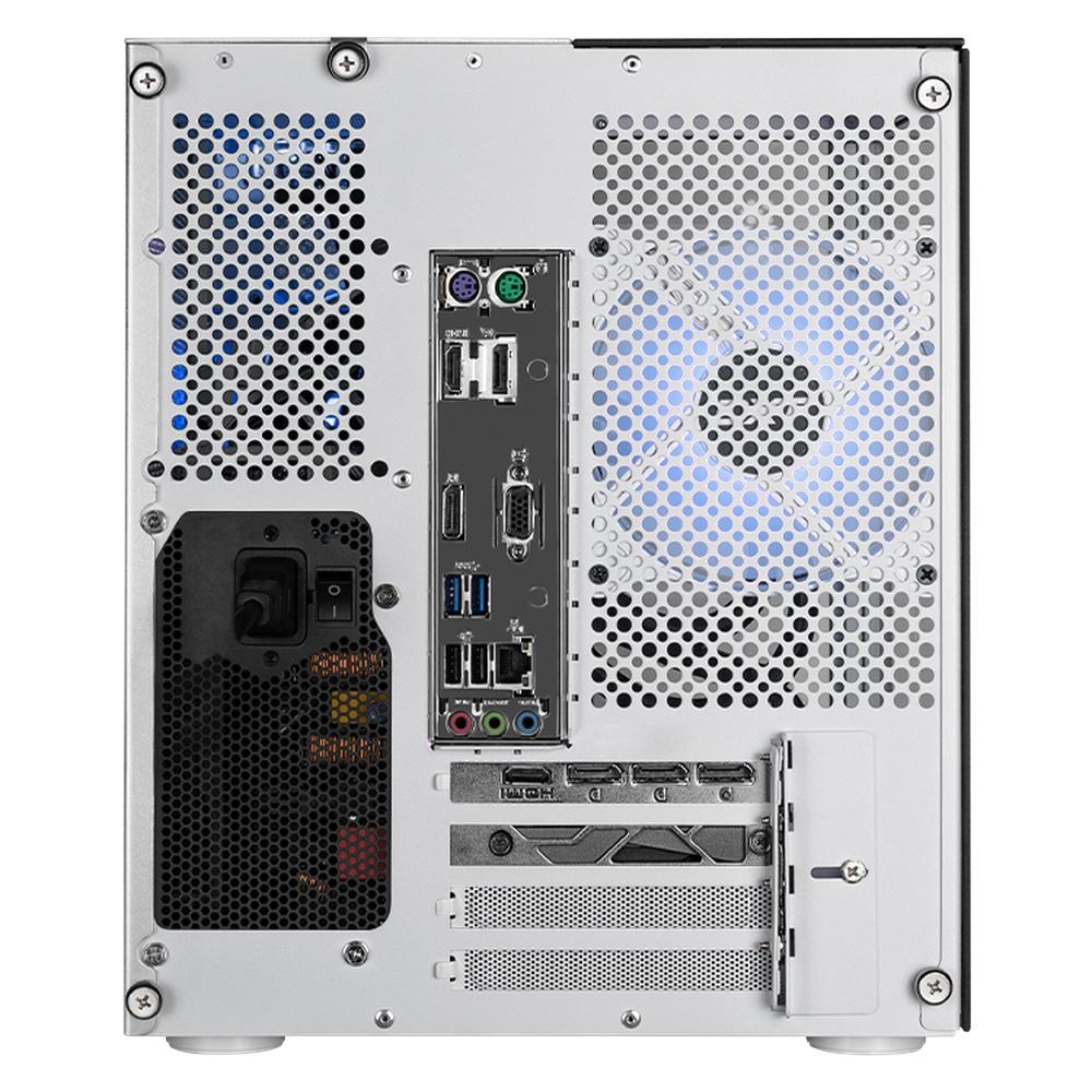 Foto 4 pulgar | Pc Gamer Dxt Gaming Geforce Rtx 5060 Ti Intel Core I7 14700kf 32gb Ssd 1tb Sistema Liquido Wifi Silver