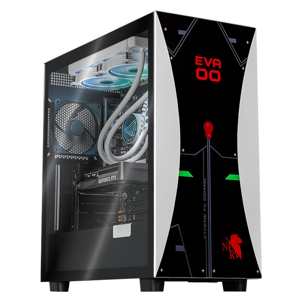 Foto 2 pulgar | Xtreme Pc Gaming Geforce Rtx 5060 Ti Amd Ryzen 9 7900x Ddr5 32gb Ssd 1tb Sistema Liquido Wifi Evangelion 00 White Black