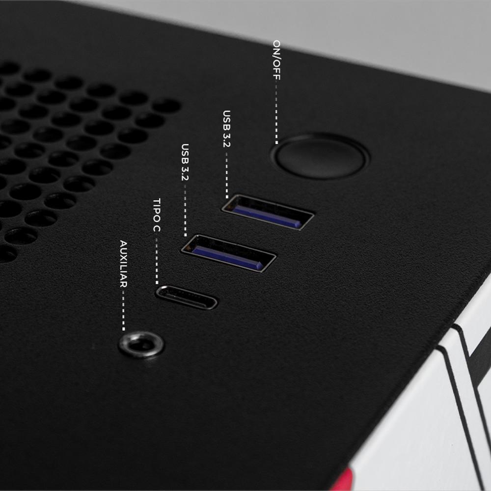 Foto 5 pulgar | Xtreme Pc Gaming Geforce Rtx 5060 Ti Amd Ryzen 9 7900x Ddr5 32gb Ssd 1tb Sistema Liquido Wifi Evangelion 00 White Black