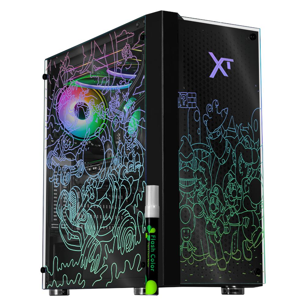 Foto 2 pulgar | Xtreme Pc Gaming Geforce Rtx 5060 Ti 16gb Amd Ryzen 9 7900x 32gb Ddr5 Ssd 1tb Sistema Liquido Wifi Negro
