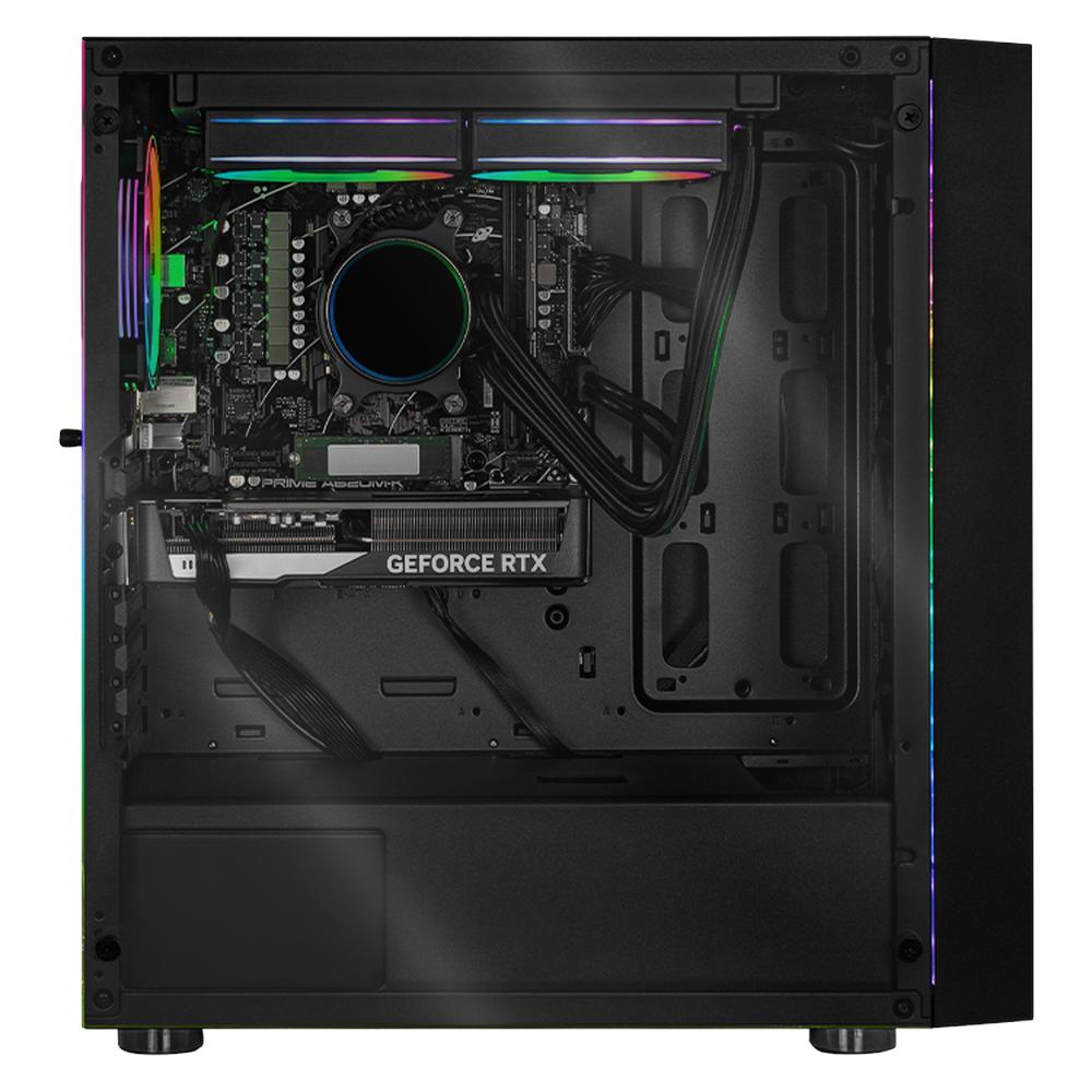 Foto 5 pulgar | Xtreme Pc Gaming Geforce Rtx 5060 Ti 16gb Amd Ryzen 9 7900x 32gb Ddr5 Ssd 1tb Sistema Liquido Wifi Negro