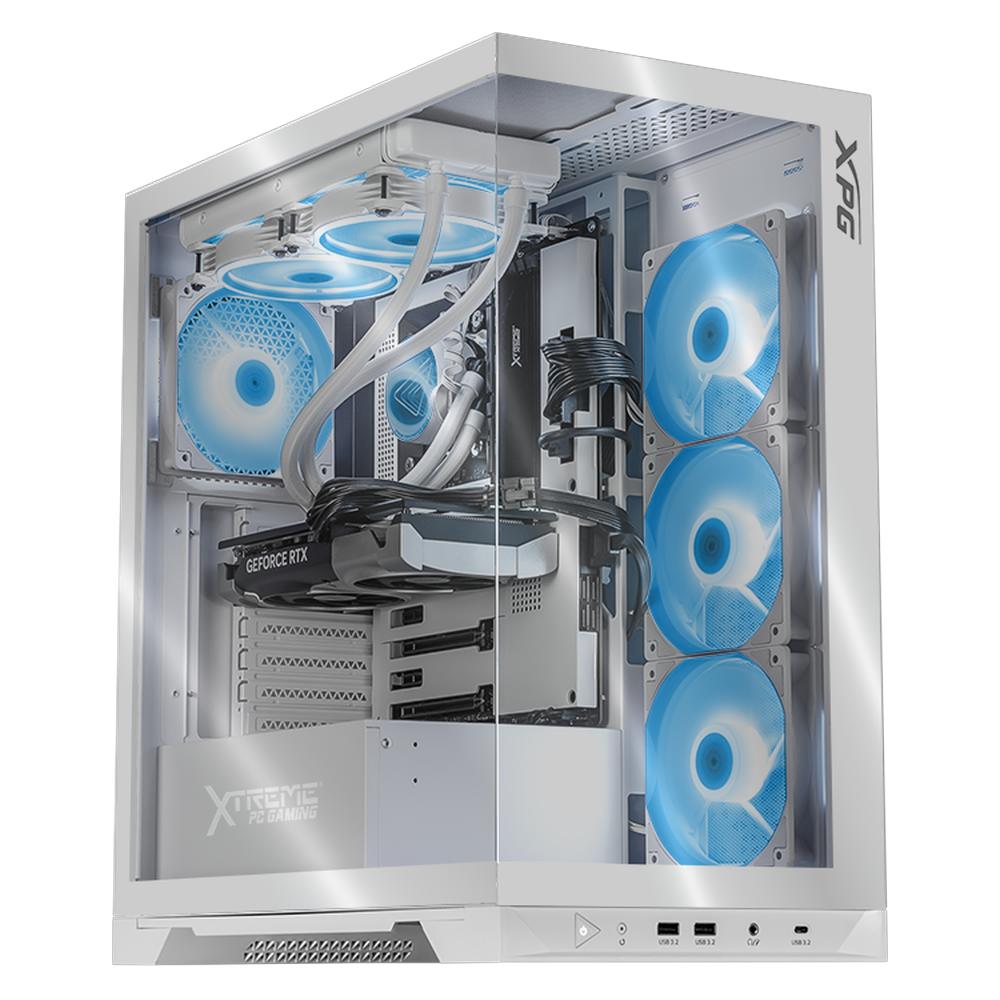 Foto 2 pulgar | Xtreme Pc Gaming Xpg Geforce Rtx 5060 Ti Intel Core I9 14900kf Ddr5 32gb Ssd 2tb Sistema Liquido Wifi White