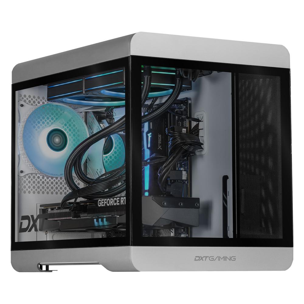 Foto 2 pulgar | Pc Gamer Dxt Gaming Geforce Rtx 5060 Ti Intel Core I9 14900kf 32gb Ddr5 Ssd 2tb Sistema Liquido Wifi Silver