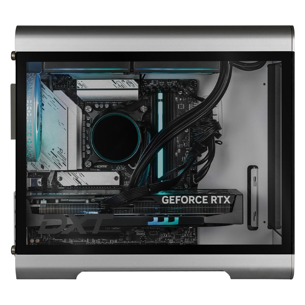 Foto 5 pulgar | Pc Gamer Dxt Gaming Geforce Rtx 5060 Ti Intel Core I9 14900kf 32gb Ddr5 Ssd 2tb Sistema Liquido Wifi Silver