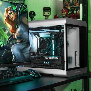 Foto 6 | Pc Gamer Dxt Gaming Geforce Rtx 5060 Ti Intel Core I9 14900kf 32gb Ddr5 Ssd 2tb Sistema Liquido Wifi Silver