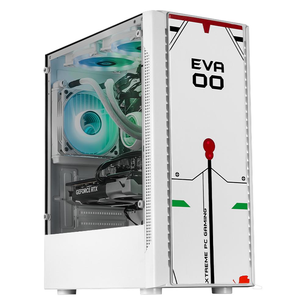 Foto 2 pulgar | Xtreme Pc Gaming Geforce Rtx 5060 Ti Amd Ryzen 9 7900x Ddr5 32gb Ssd 1tb Sistema Liquido Wifi Evangelion 00 White
