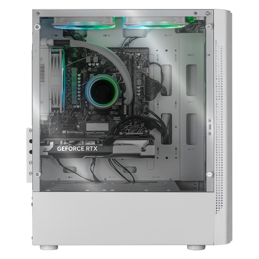 Foto 5 pulgar | Xtreme Pc Gaming Geforce Rtx 5060 Ti Amd Ryzen 9 7900x Ddr5 32gb Ssd 1tb Sistema Liquido Wifi Evangelion 00 White