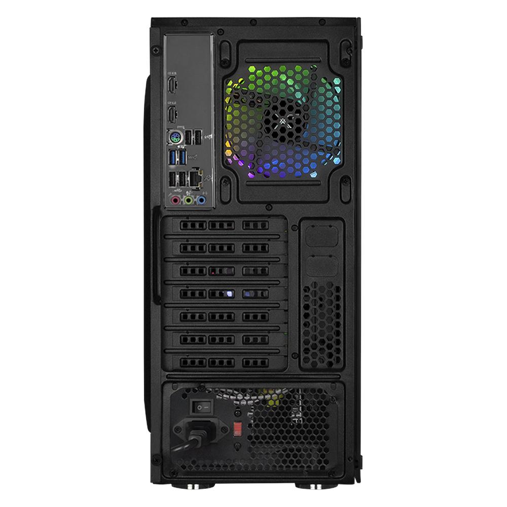 Foto 4 pulgar | Xtreme Pc Gaming Computadora Intel Core I5 12400 32gb Ssd 1tb Wifi Black