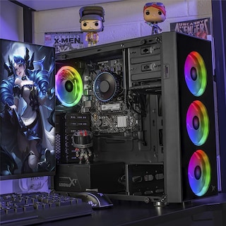 Foto 6 | Xtreme Pc Gaming Computadora Intel Core I5 12400 32gb Ssd 1tb Wifi Black