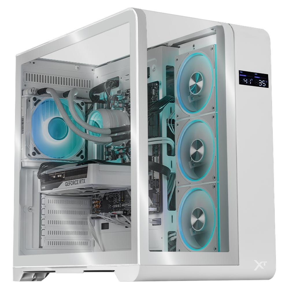 Xtreme Pc Gaming Geforce Rtx 5060 Ti 16gb Amd Ryzen 9 7900x 32gb Ddr5 Ssd 1tb Sistema Liquido Wifi Blanco