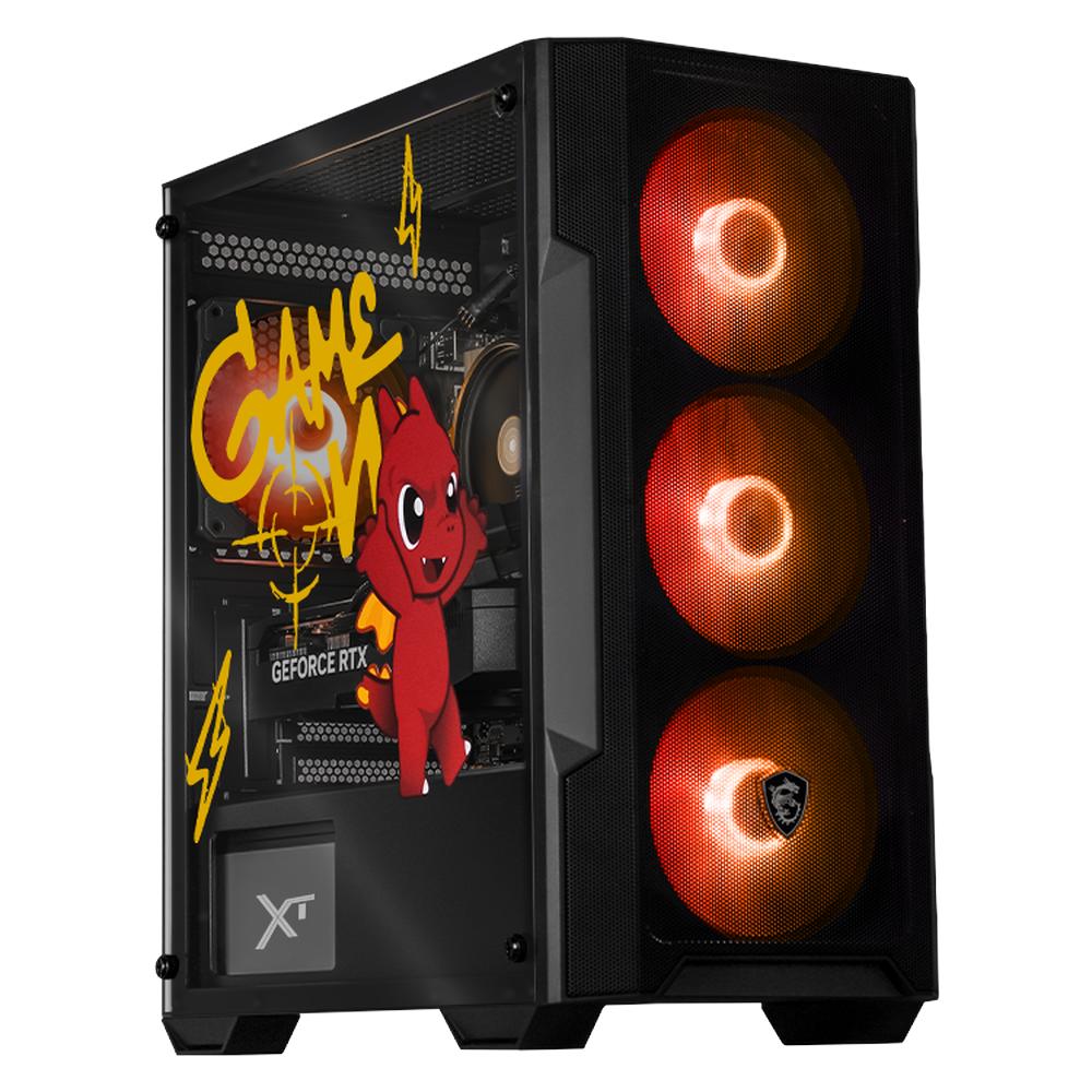 Xtreme Pc Gaming Msi Geforce Rtx 5070 Amd Ryzen 7 8700f 32gb Ddr5 Ssd 1tb Wifi Lucky