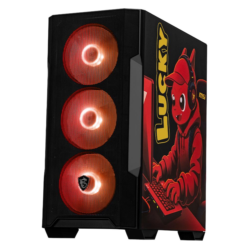 Foto 3 pulgar | Xtreme Pc Gaming Msi Geforce Rtx 5070 Amd Ryzen 7 8700f 32gb Ddr5 Ssd 1tb Wifi Lucky