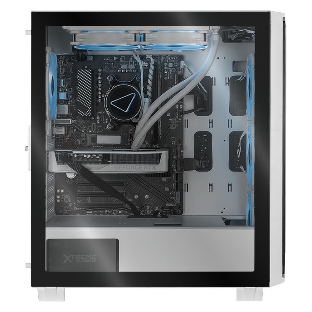 Foto 5 pulgar | Xtreme Pc Gaming Xpg Geforce Rtx 5060 Ti 16gb Amd Ryzen 9 7900x 32gb Ddr5 Ssd 1tb Sistema Liquido Wifi Blanco