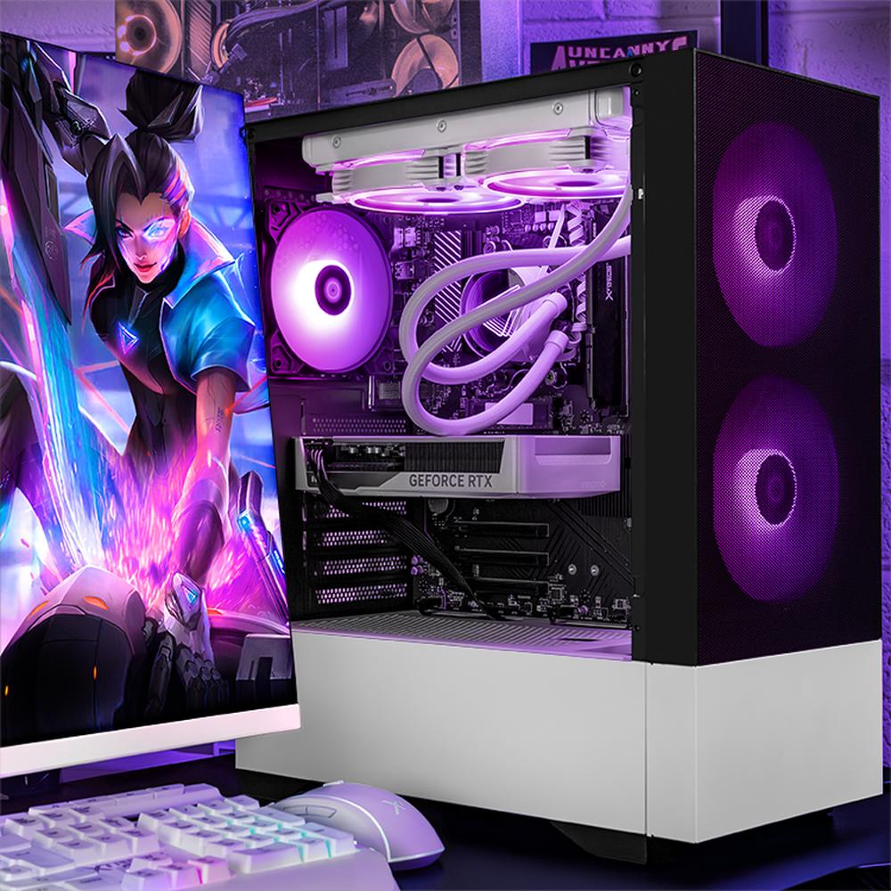 Foto 6 | Xtreme Pc Gaming Geforce Rtx 5060 Ti Amd Ryzen 9 7900x Ddr5 32gb Ssd 1tb Sistema Liquido Wifi White