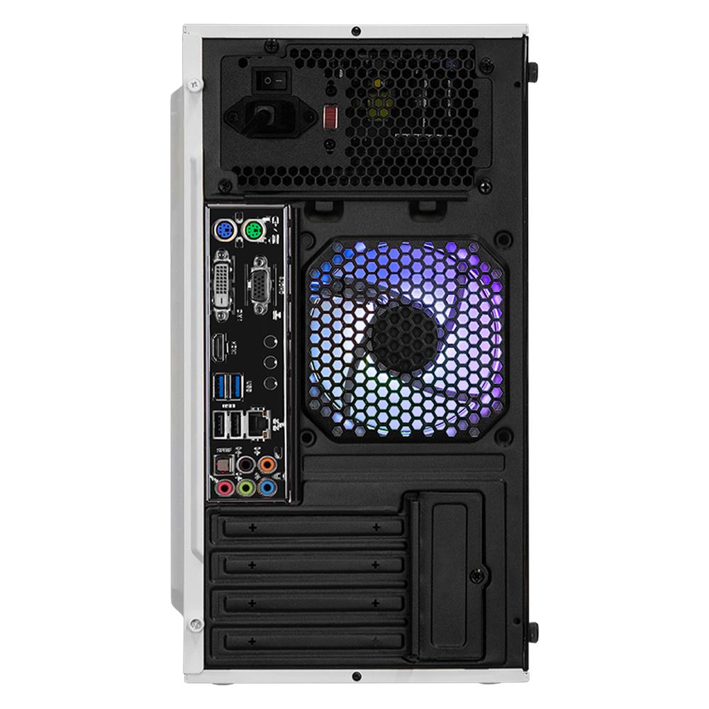 Foto 3 | Xtreme Pc Gaming Computadora Intel Quad Core J5040 16gb Ssd 500gb Wifi Blanco