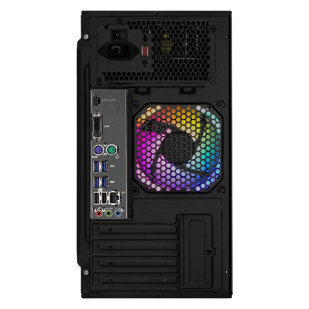 Foto 4 pulgar | Xtreme Pc Gaming Amd Radeon Vega Renoir Ryzen 7 5700g 32gb Ssd 1tb Wifi Black