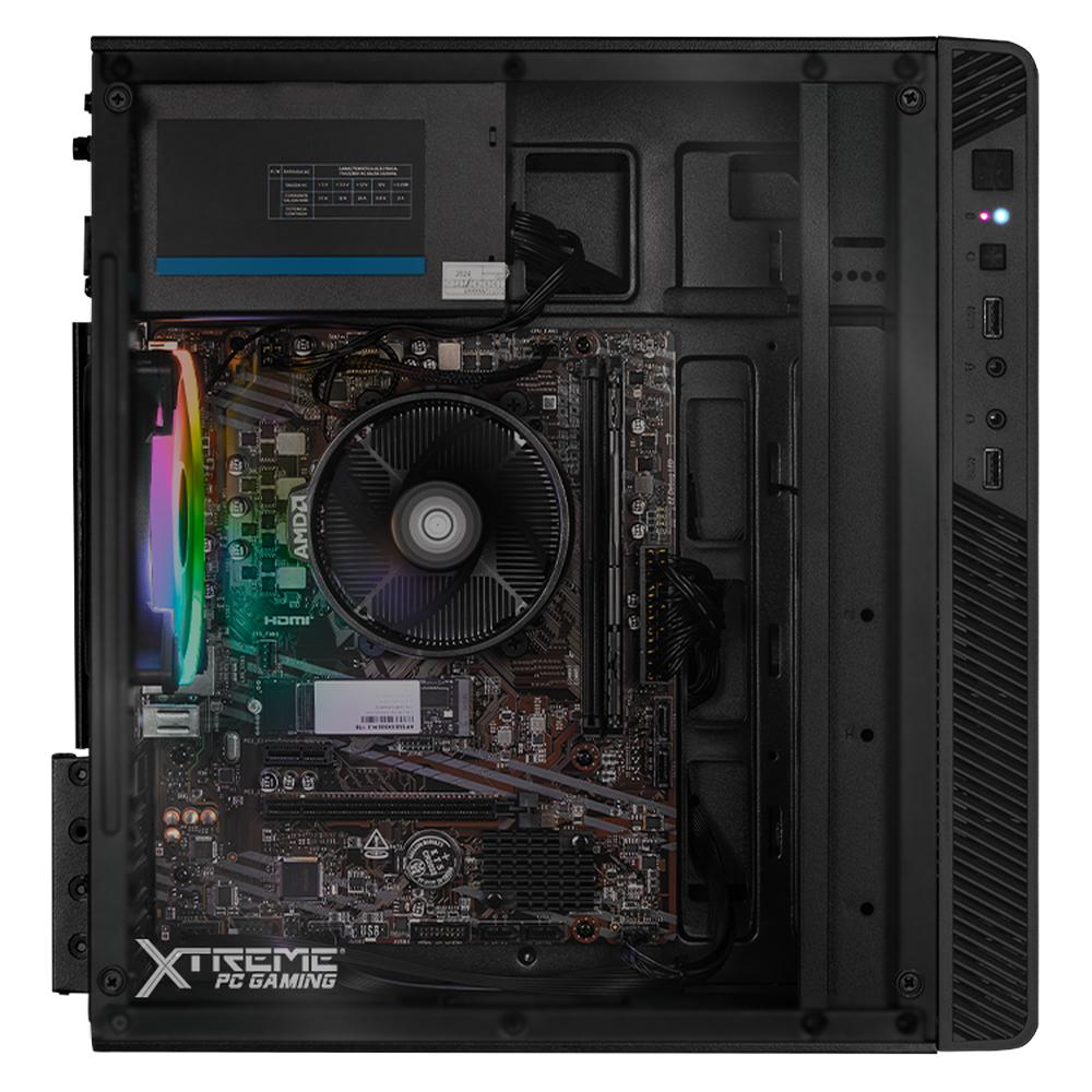 Foto 5 pulgar | Xtreme Pc Gaming Amd Radeon Vega Renoir Ryzen 7 5700g 32gb Ssd 1tb Wifi Black
