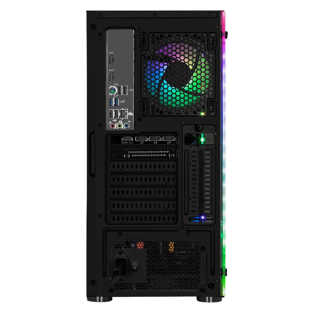 Foto 4 pulgar | Xtreme Pc Gaming Geforce Rtx 5060 Intel Core I7 12700f 32gb Ssd 1tb Wifi Black