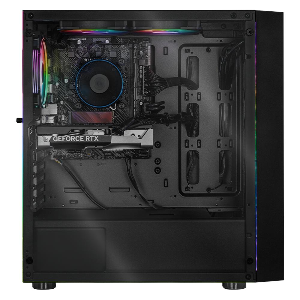 Foto 5 pulgar | Xtreme Pc Gaming Geforce Rtx 5060 Intel Core I7 12700f 32gb Ssd 1tb Wifi Black
