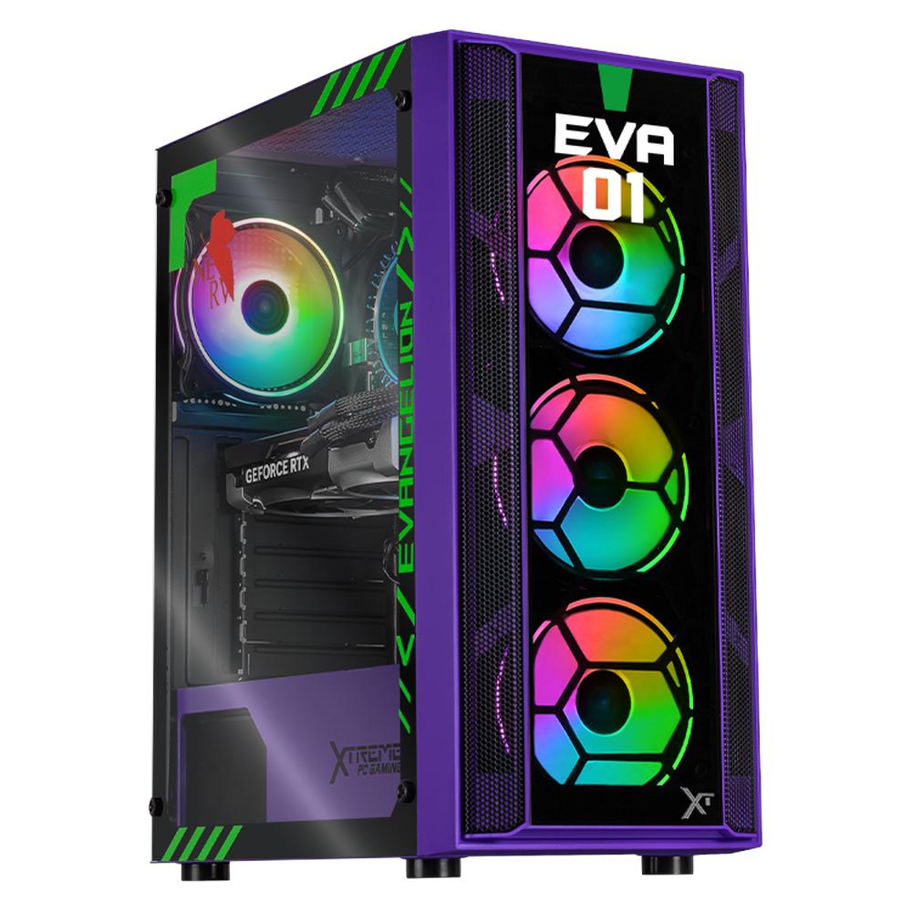 Foto 2 pulgar | Xtreme Pc Gaming Geforce Rtx 5060 Intel Core I7 12700f 32gb Ssd 1tb Wifi Evangelion 01