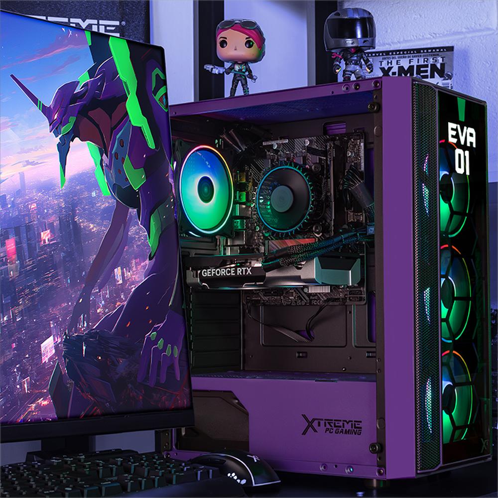 Foto 7 pulgar | Xtreme Pc Gaming Geforce Rtx 5060 Intel Core I7 12700f 32gb Ssd 1tb Wifi Evangelion 01