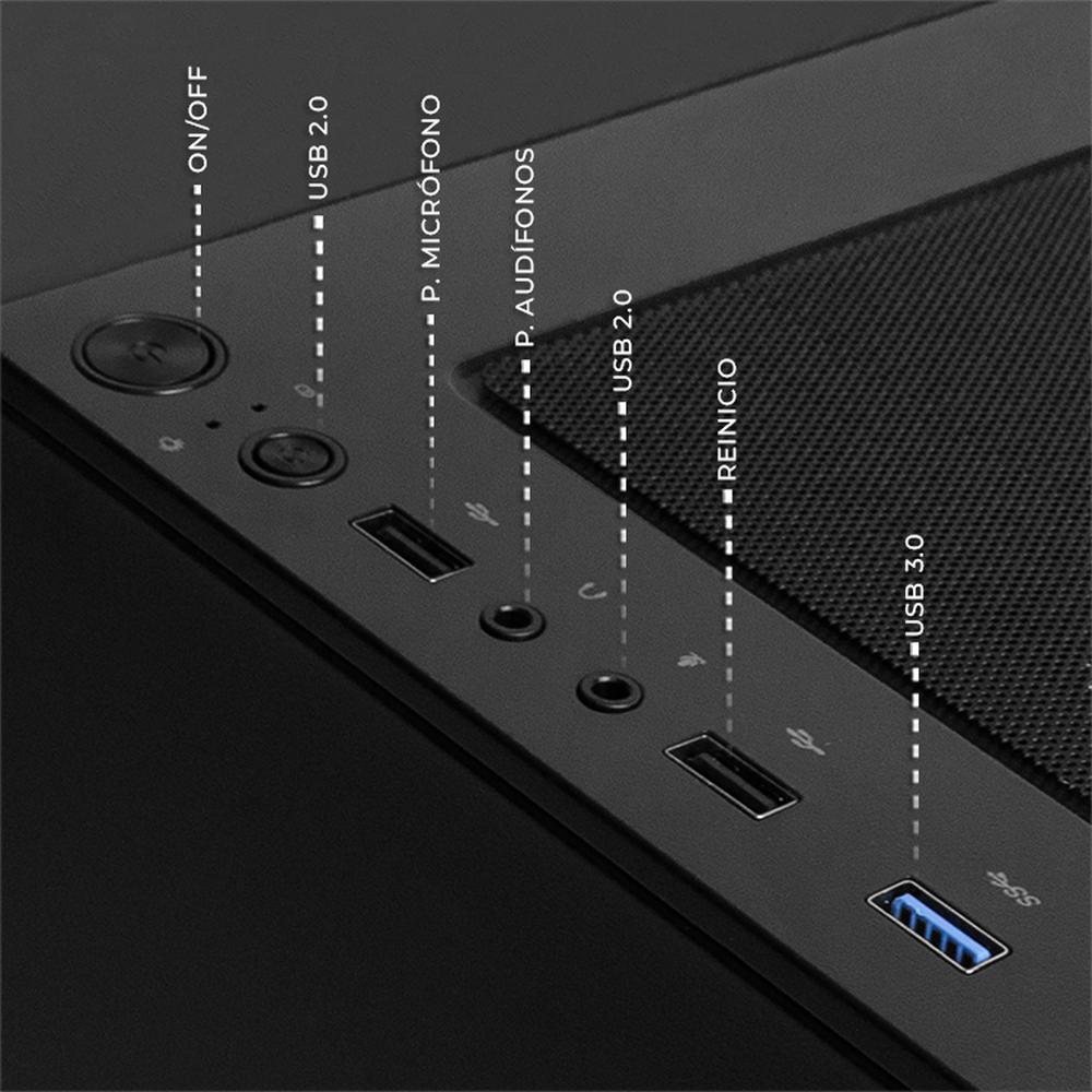 Foto 6 pulgar | Xtreme Pc Gaming Geforce Rtx 4060 Intel Core I7 12700f 32gb Ssd 1tb Wifi Sonic Shadow