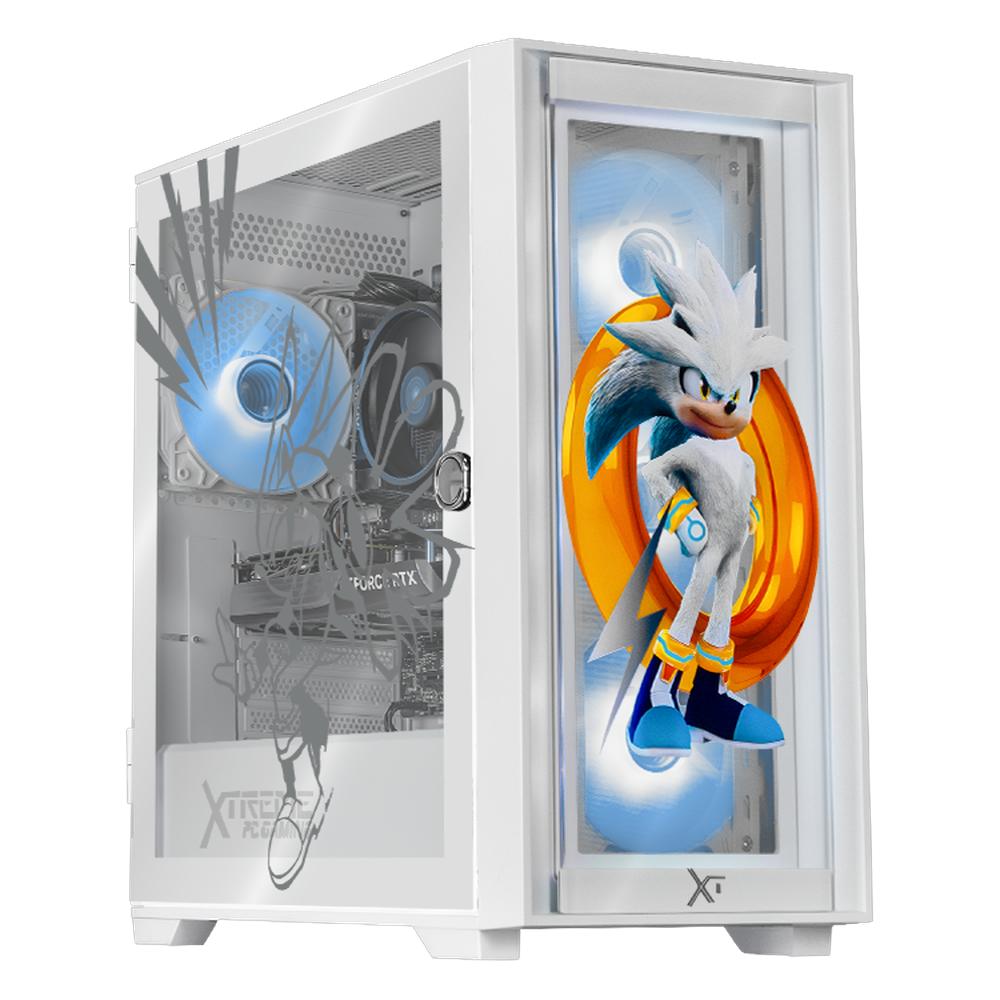 Foto 1 | Xtreme Pc Gaming Geforce Rtx 4060 Amd Ryzen 7 5700 32gb Ssd 1tb Wifi Sonic Silver Ring