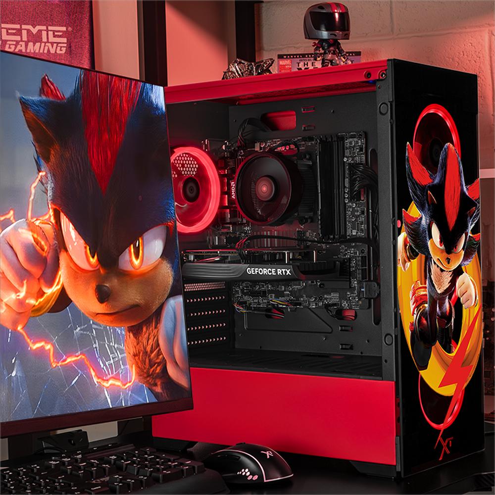 Foto 7 pulgar | Xtreme Pc Gaming Geforce Rtx 4060 Amd Ryzen 7 5700 32gb Ssd 1tb Wifi Sonic Shadow Ring