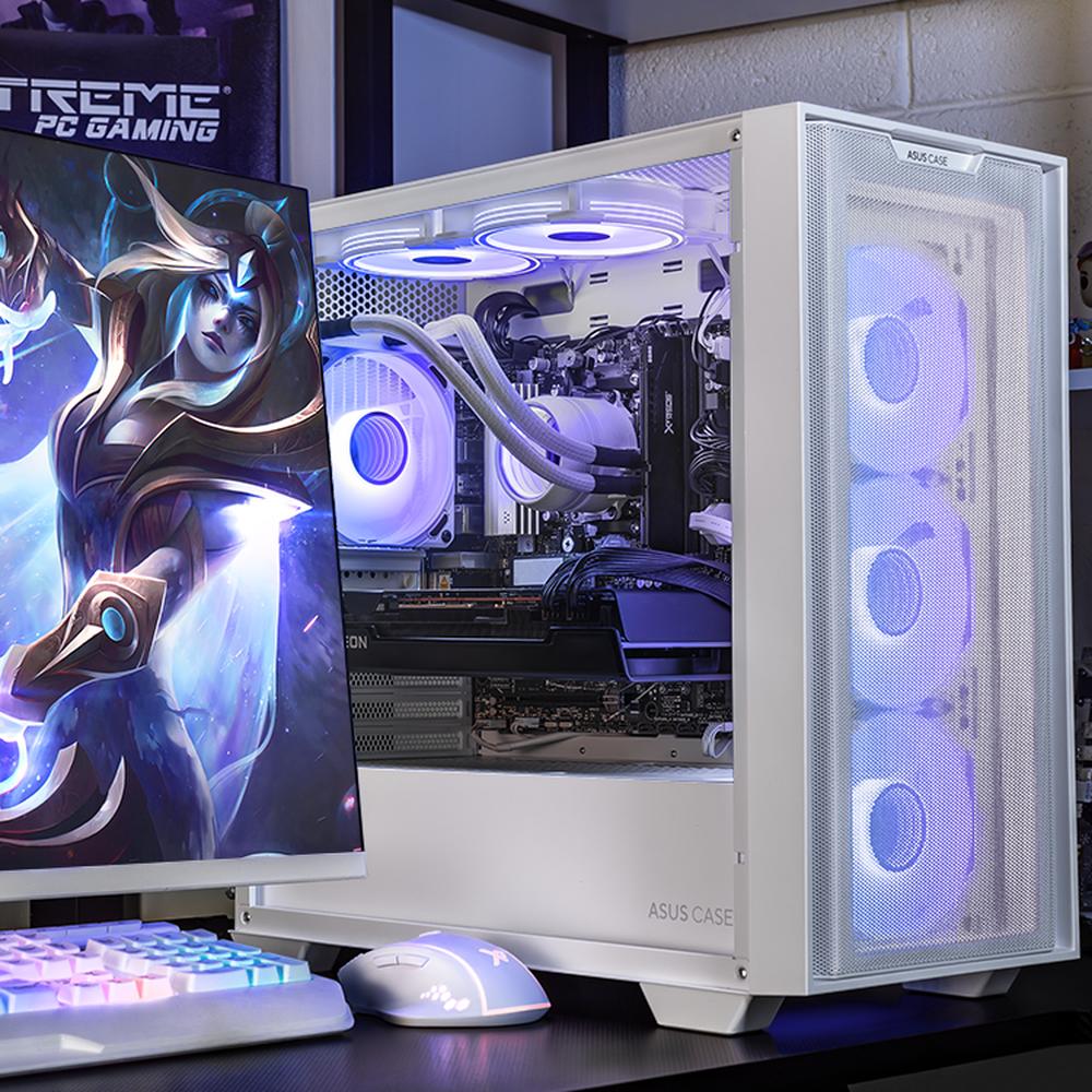 Foto 7 pulgar | Xtreme Pc Gaming Asus Amd Radeon Rx 7700 Xt Ryzen 9 9900x 32gb Ddr5 Ssd 2tb Sistema Liquido Wifi Pba