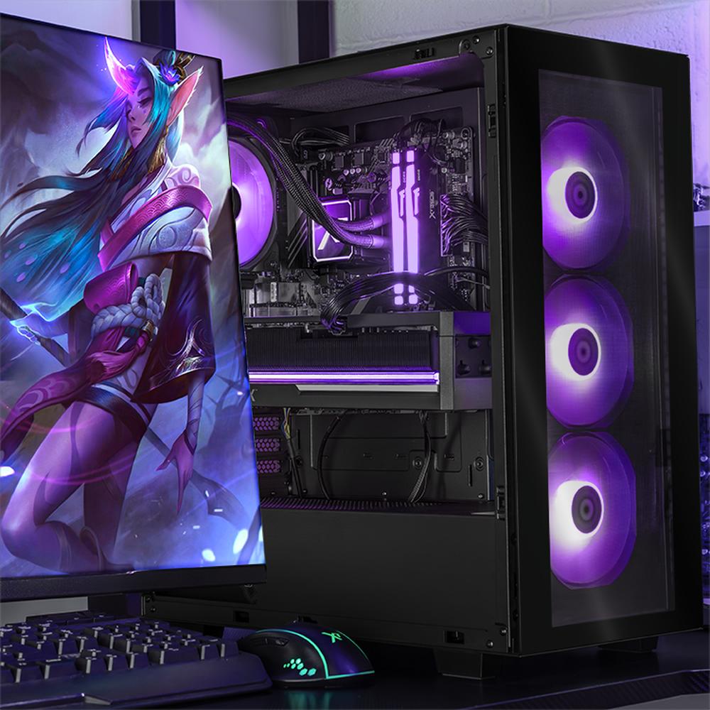 Foto 7 pulgar | Xtreme Pc Gaming Geforce Rtx 5080 Amd Ryzen 9 9900x 32gb Ddr5 Ssd 2tb Sistema Liquido Wifi Black