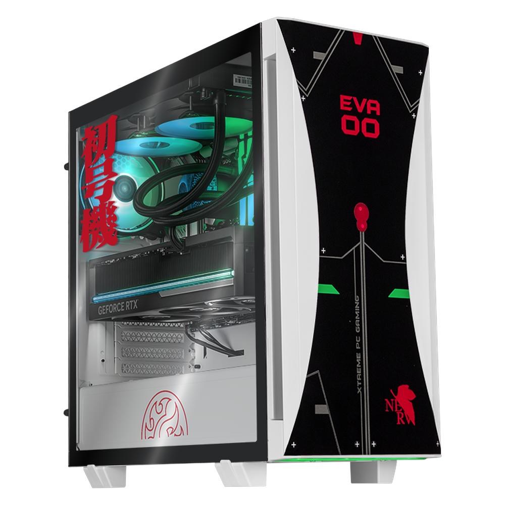 Xtreme Pc Gaming Geforce Rtx 5090 Intel Core I9 14900k 32gb Ddr5 Ssd 2tb Sistema Liquido Wifi Evangelion 00 White