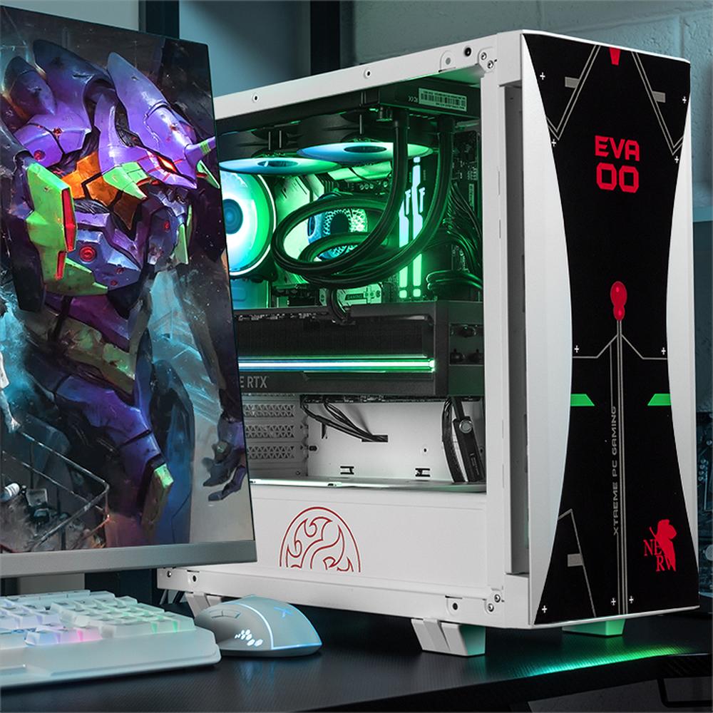 Foto 7 pulgar | Xtreme Pc Gaming Geforce Rtx 5090 Intel Core I9 14900k 32gb Ddr5 Ssd 2tb Sistema Liquido Wifi Evangelion 00 White