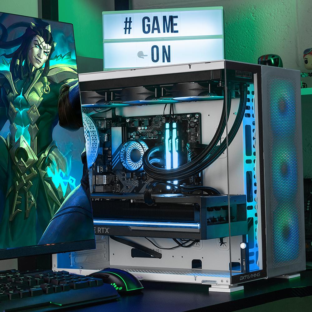 Foto 7 pulgar | Pc Gamer Dxt Gaming Geforce Rtx 5080 Amd Ryzen 9 9900x Ddr5 32gb Ssd 2tb Sistema Liquido Wifi Silver