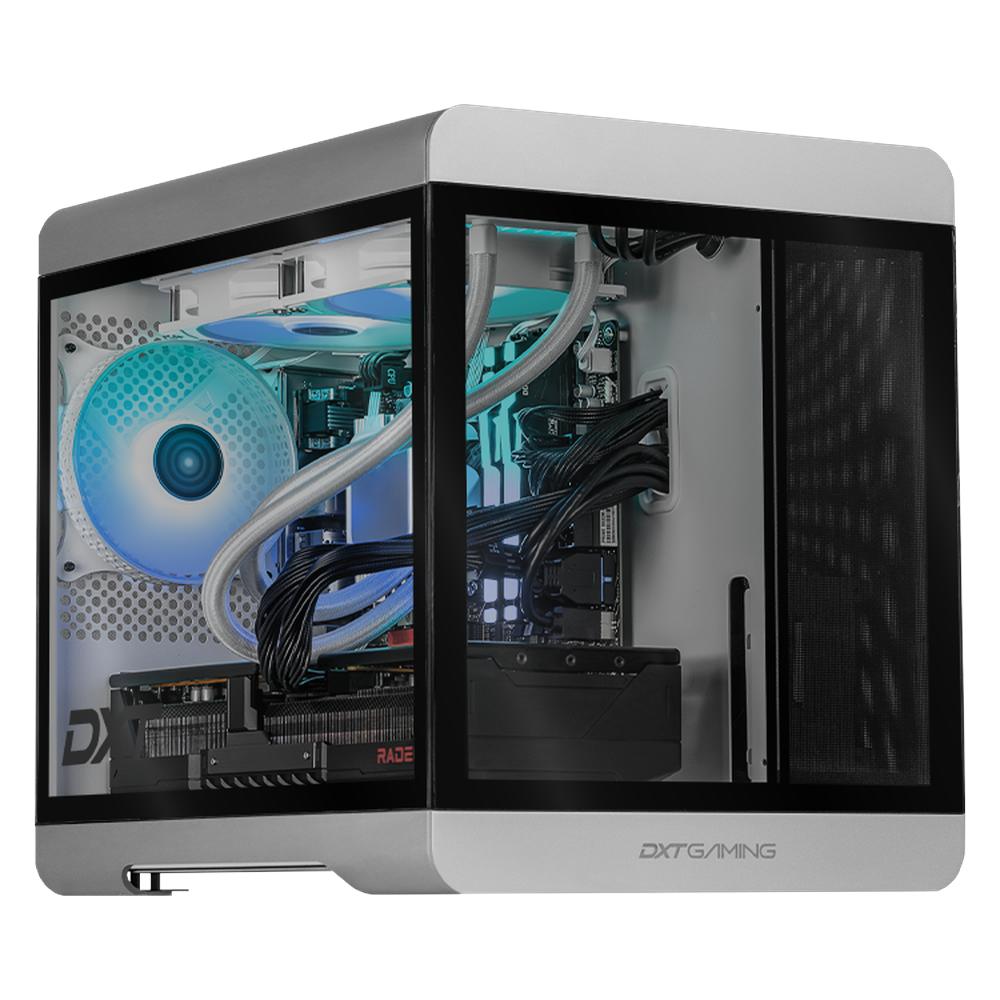Pc Gamer Dxt Gaming Amd Radeon Rx 9070 Xt Ryzen 9 9900x 32gb Ddr5 Ssd 1tb Sistema Liquido Wifi Silver