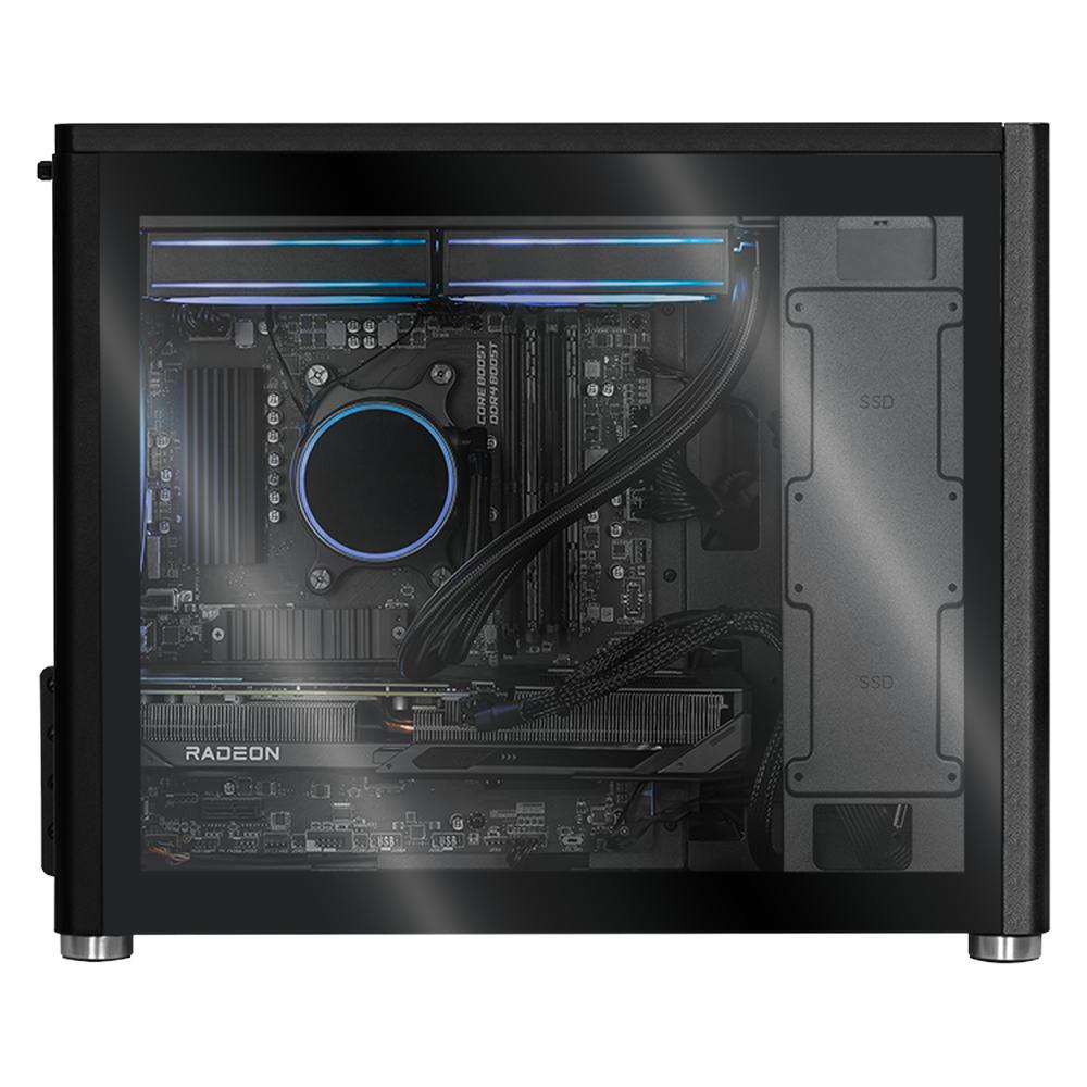 Foto 5 pulgar | Xtreme Pc Gaming Amd Radeon Rx 9060 Xt Ryzen 7 5700 32gb Ssd 1tb Sistema Liquido Wifi Grey