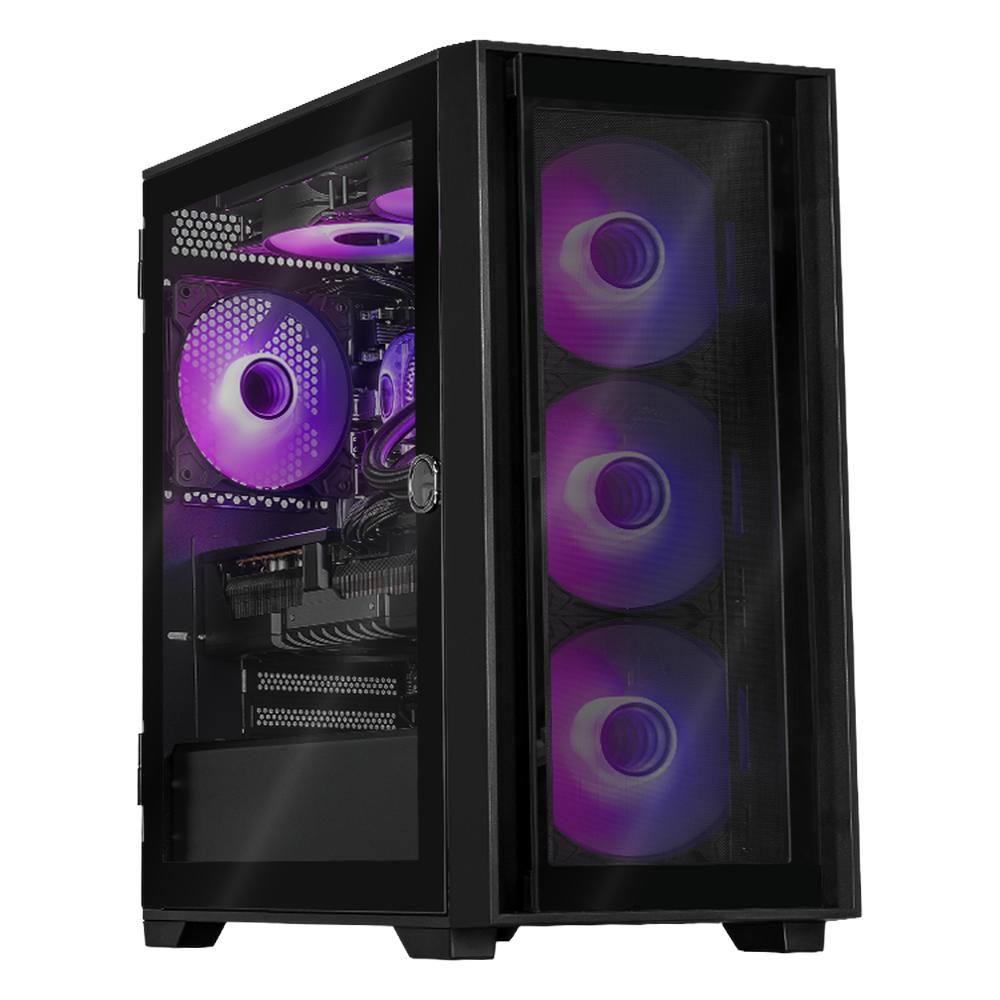 Xtreme Pc Gaming Amd Radeon Rx 9070 Xt Ryzen 9 9900x 32gb Ddr5 Ssd 1tb Sistema Liquido Wifi Black