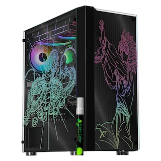 Foto 1 | Xtreme Pc Gaming Amd Radeon Rx 9060 Xt Ryzen 7 5700 32gb Ssd 1tb Sistema Liquido Wifi Black