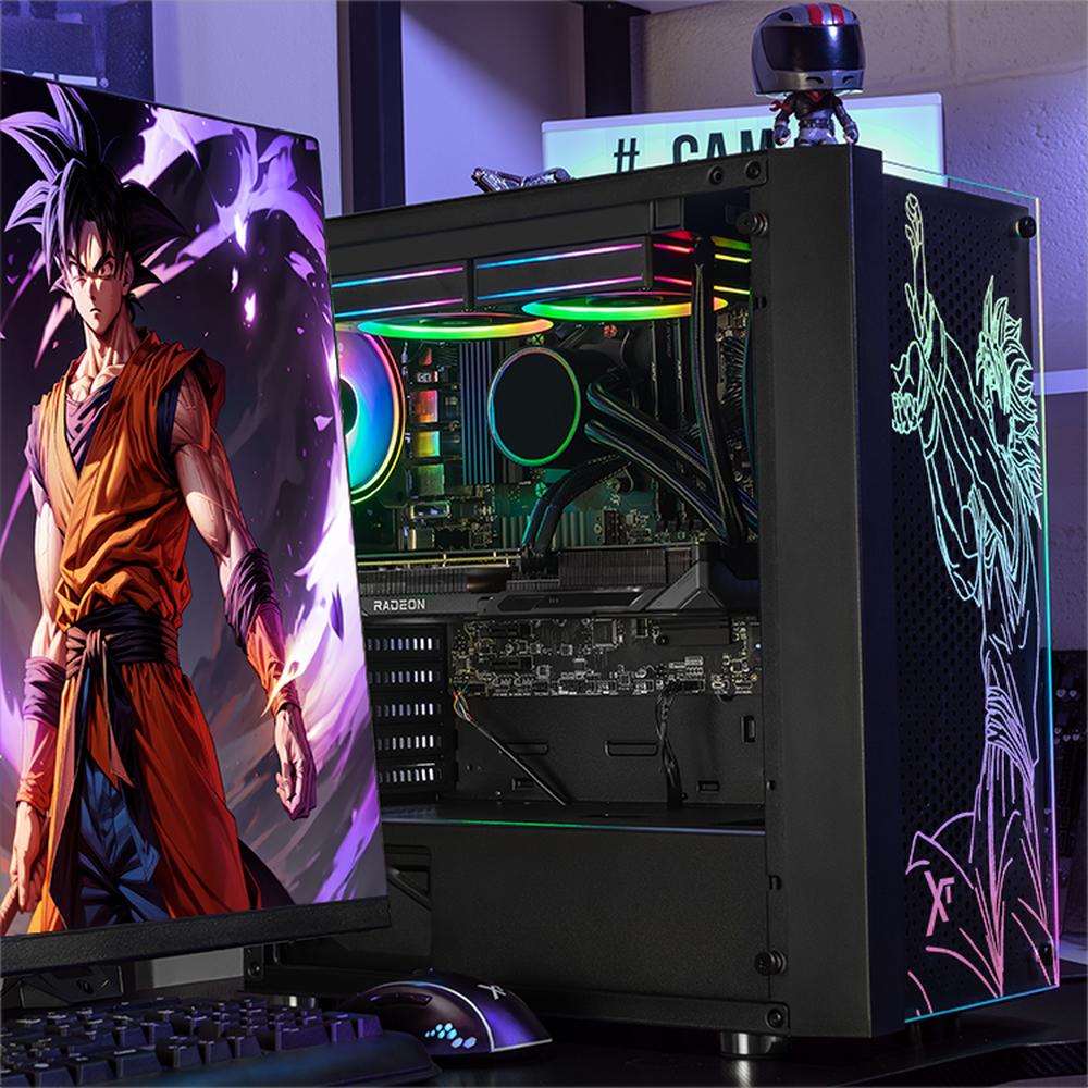 Foto 7 pulgar | Xtreme Pc Gaming Amd Radeon Rx 9060 Xt Ryzen 7 5700 32gb Ssd 1tb Sistema Liquido Wifi Black