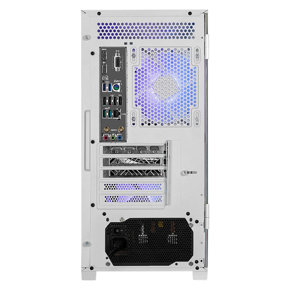 Foto 4 pulgar | Xtreme Pc Gaming Amd Radeon Rx 9070 Xt Ryzen 9 9900x 32gb Ddr5 Ssd 1tb Sistema Liquido Wifi White