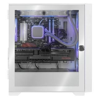 Foto 4 | Xtreme Pc Gaming Amd Radeon Rx 9070 Xt Ryzen 9 9900x 32gb Ddr5 Ssd 1tb Sistema Liquido Wifi White