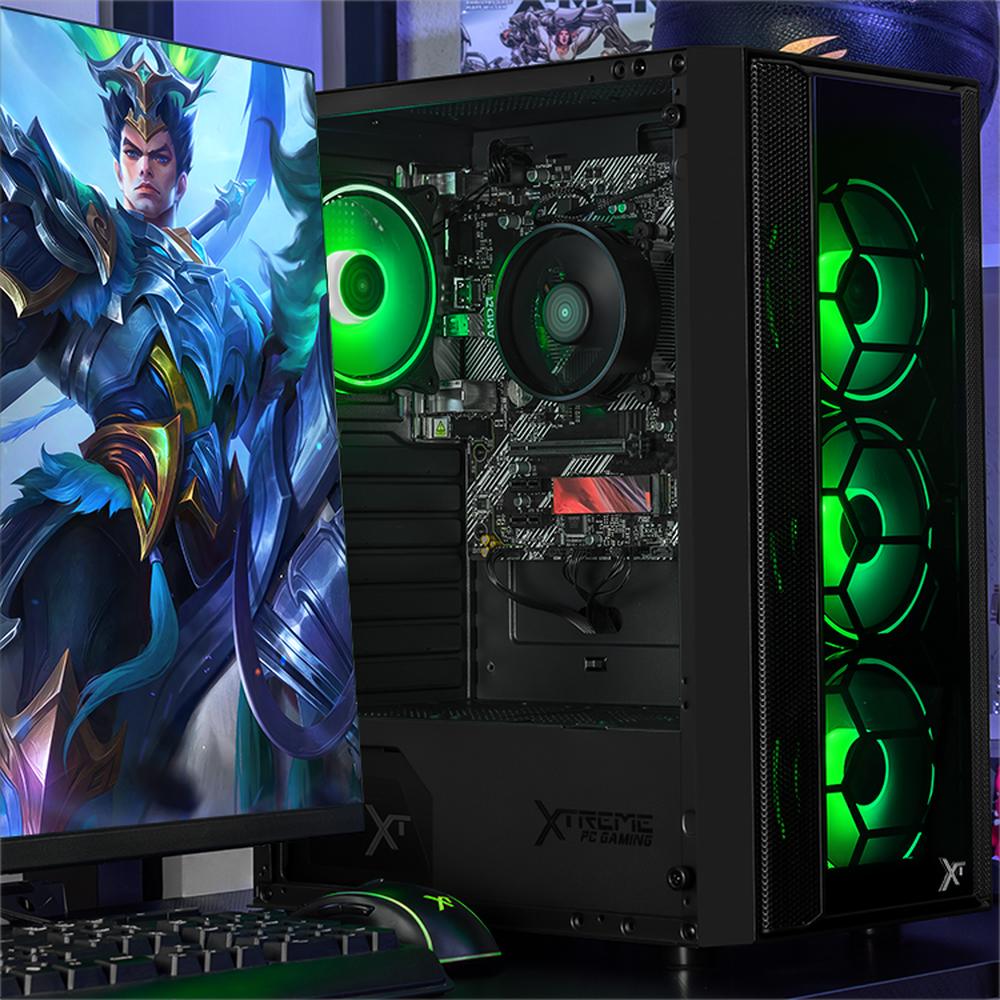Foto 7 pulgar | Xtreme Pc Gaming Amd Radeon Vega Renoir Ryzen 7 5700g 32gb Ssd 1tb Wifi Black