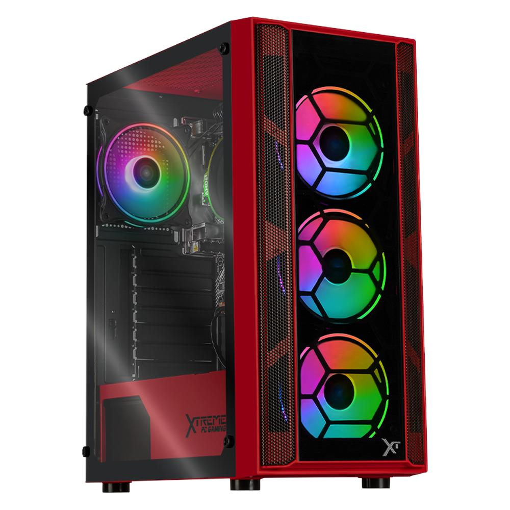 Xtreme Pc Gaming Amd Radeon Vega Renoir Ryzen 7 5700g 32gb Ssd 1tb Wifi Red