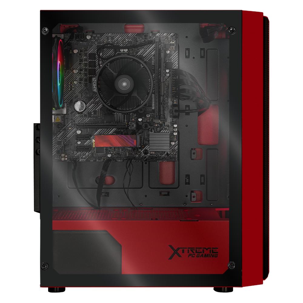 Foto 5 pulgar | Xtreme Pc Gaming Amd Radeon Vega Renoir Ryzen 7 5700g 32gb Ssd 1tb Wifi Red
