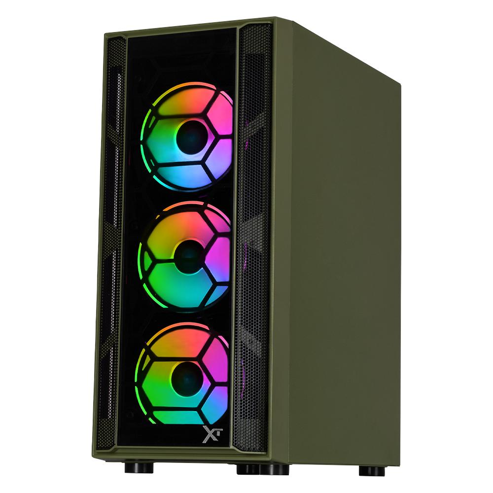 Foto 3 pulgar | Xtreme Pc Gaming Amd Radeon Vega Renoir Ryzen 7 5700g 32gb Ssd 1tb Wifi Dark Green