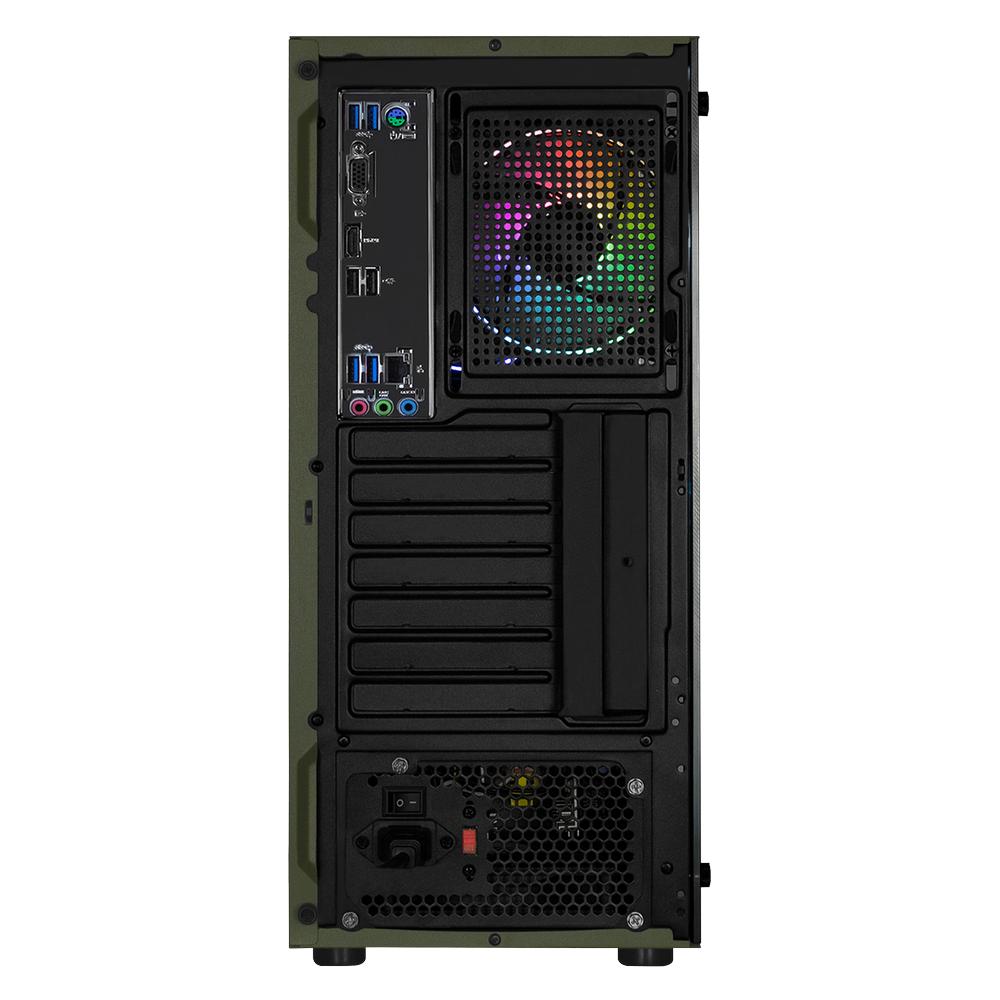 Foto 4 pulgar | Xtreme Pc Gaming Amd Radeon Vega Renoir Ryzen 7 5700g 32gb Ssd 1tb Wifi Dark Green